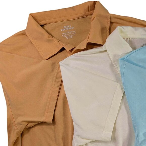 Lot of 4 Built Different Polos Mens XL Pastel Dad Bod Resort Coastal Casual - Picture 2 of 10